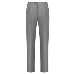 Manufacture straight fit loose business trousers Elastic waist design grey work trousers trousers center 68%polyester 34% Rayon 2% Spandex 410grams CHENSHANG WK1003 SKWT011 Manufacture straight fit loose business trousers Elastic waist design grey work trousers trousers center 68%polyester 34% Rayon 2% Spandex 410grams CHENSHANG WK1003 SKWT011